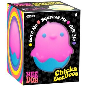 NeeDoh Chicka Dee Doos - Pink/Blue
